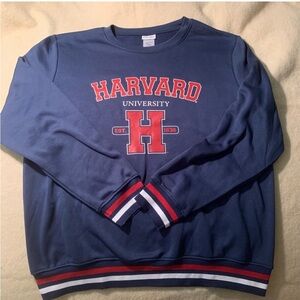 Harvard University Navy Crewneck Sweater - Men's